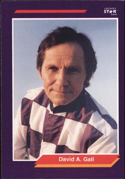 1992 Jockey Star #89 David A. Gall Front